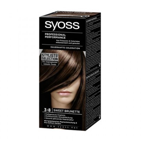 Syoss Color Краска для волос 3-8 Темный шоколад 50мл